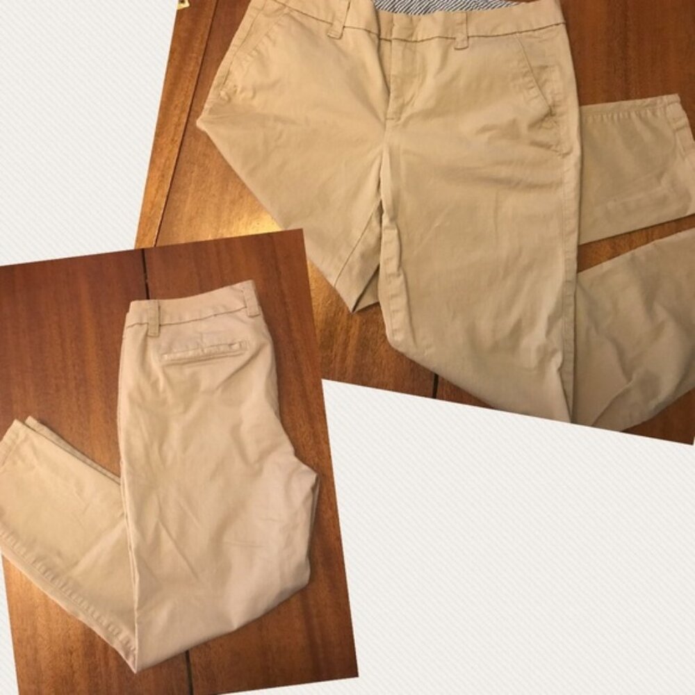 JCP khaki skinny pants